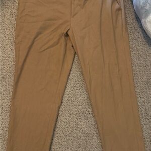 Express Men's Tan Dress Trousers